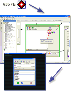 Open distribution file in Viewer then run as a prototype